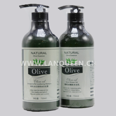 OEM Hair Anti-Dandruff & Conditioning Shampoo and Skin Moisturing Shower Gel