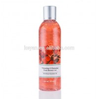 Professional OEM/ODM Skin Whitening Hydrating Petal Shower Gel